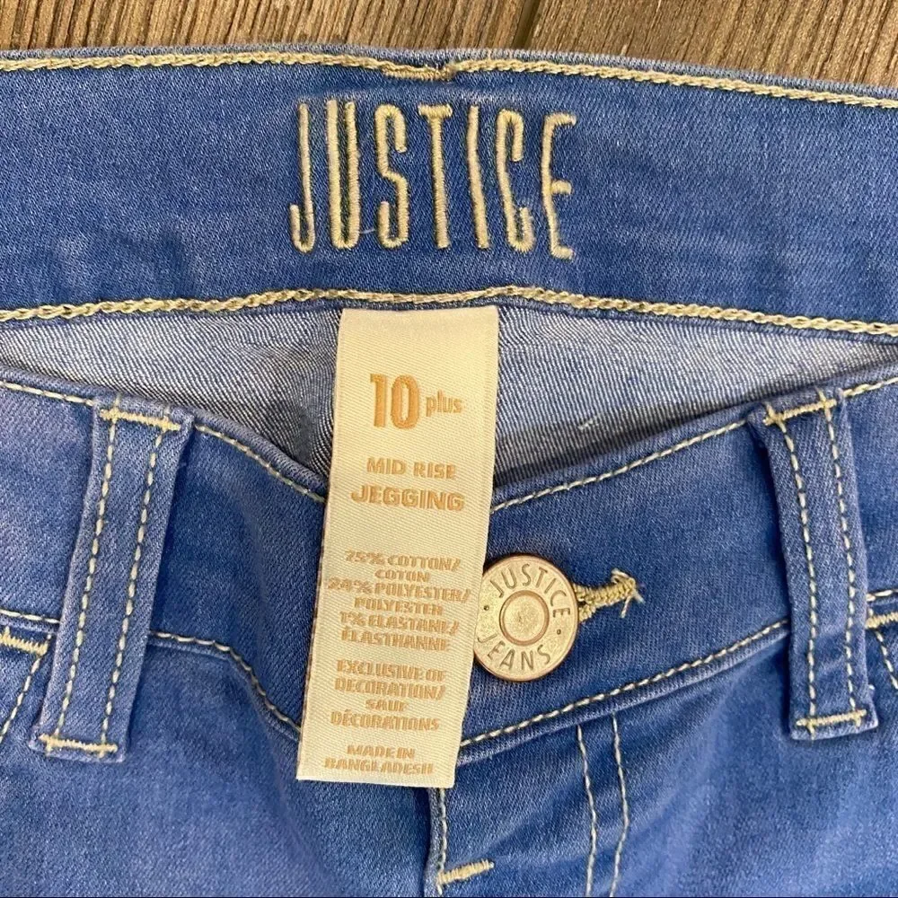 Justice Jean Leggings 10 Plus